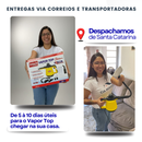 Limpador à Vapor + 9 acessórios + Frete Grátis