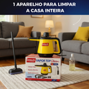 Limpador à Vapor + 9 acessórios + Frete Grátis