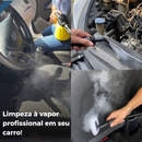 Limpador à Vapor + 9 acessórios + Frete Grátis