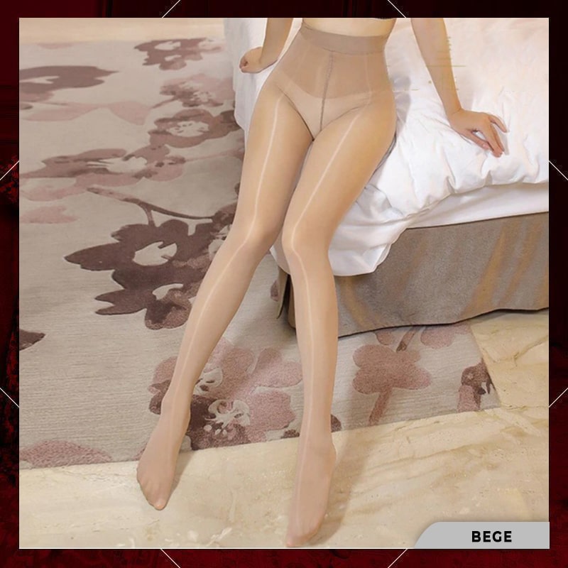 Meias Elásticas Anti-Rasgos 15D Sexy Crystal (Tamanho Único 40 á 100 Kg)