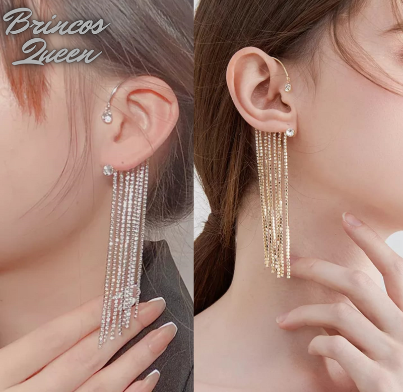 Brincos Queen- Estilo e  Glamour